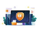 پیش‌نمایش فایل cyber-security-2974874 از پک سبک گرادیانی