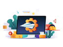 پیش‌نمایش فایل messaging-service-2974894 از پک سبک گرادیانی