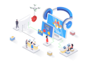 پیش‌نمایش فایل customer-support-2975791 از پک کسب‌وکار و تجارت الکترونیک