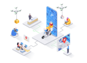 پیش‌نمایش فایل express-delivery-service-2975781 از پک کسب‌وکار و تجارت الکترونیک
