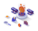 پیش‌نمایش فایل bitcoin-mining-3727505 از پک ایزومتریک