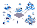 پیش‌نمایش فایل coworking-office-3816910 از پک ایزومتریک