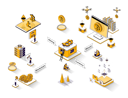 پیش‌نمایش فایل cryptocurrency-marketplace-3816911 از پک ایزومتریک