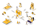 پیش‌نمایش فایل cyber-security-3816913 از پک ایزومتریک