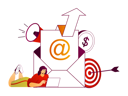 پیش‌نمایش فایل email-marketing-4122678 از پک کسب و کار