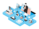 پیش‌نمایش فایل business-training-4156876 از پک ایزومتریک