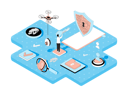 پیش‌نمایش فایل cyber-security-4156852 از پک ایزومتریک