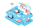 پیش‌نمایش فایل data-analysis-4156875 از پک ایزومتریک