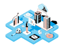 پیش‌نمایش فایل data-server-4156853 از پک ایزومتریک