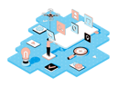 پیش‌نمایش فایل mobile-app-development-4156873 از پک ایزومتریک