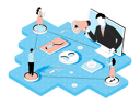 پیش‌نمایش فایل referral-marketing-4156862 از پک ایزومتریک