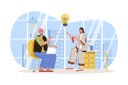 پیش‌نمایش فایل employees-brainstorming-4218997 از پک کسب و کار