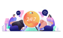 پیش‌نمایش فایل support-center-4374975 از پک کسب و کار