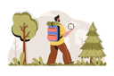 پیش‌نمایش فایل campaign-in-the-woods-4517623 از پک تعطیلات و سفر
