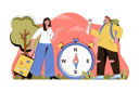 پیش‌نمایش فایل couple-travelling-and-using-compass-for-direction-4517619 از پک تعطیلات و سفر