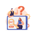 پیش‌نمایش فایل online-customer-service-4621562 از پک دستیار