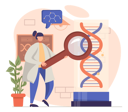 پیش‌نمایش فایل female-chemist-experimenting-on-dna-4621474 از پک علم
