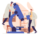 پیش‌نمایش فایل scientist-looking-into-microscope-4621471 از پک علم