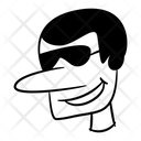 پیش‌نمایش فایل man-4959144 از پک آواتارهای چهره انسان
