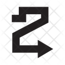 پیش‌نمایش فایل zigzag-2959173 از پک پیکان