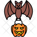 پیش‌نمایش فایل pumpkin-bat-9863727 از پک هالووین