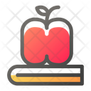 پیش‌نمایش فایل book-and-apple-9896662 از پک آموزش و مدرسه