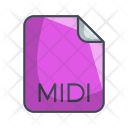 پیش‌نمایش فایل midi-2 از پک فرمت‌های فایل
