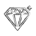 پیش‌نمایش فایل diamond-558 از پک Social And Prodectivity 