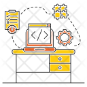 پیش‌نمایش فایل developer-desk-3 از پک Business & Marketing 