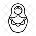 پیش‌نمایش فایل matryoshka-doll از پک آیکونیشن