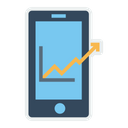 پیش‌نمایش فایل mobile-marketing-growth-chart-management-2 از پک کسب‌وکار و امور مالی