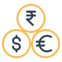 پیش‌نمایش فایل indian-rupee-dollar-euro-currency-coin-money-7 از پک کسب‌وکار و امور مالی