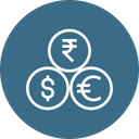 پیش‌نمایش فایل indian-rupee-dollar-euro-currency-coin-money-13 از پک کسب‌وکار و امور مالی