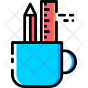 پیش‌نمایش فایل pencil-ruler-mug-holder-design-drawing-write از پک سئو وب و توسعه، جلد ۲