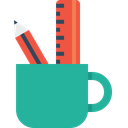 پیش‌نمایش فایل mug-office-table-statiobary-container-pencil-ruler-2 از پک سئو وب و توسعه، جلد ۱