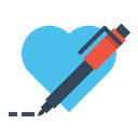 پیش‌نمایش فایل pen-pencil-write-draw-design-heart-like-favorite-13 از پک سئو وب و توسعه، جلد ۱