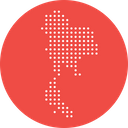 پیش‌نمایش فایل thailand-map-location-nation-country از پک کشور
