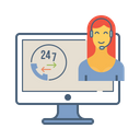 پیش‌نمایش فایل online-customer-service-help-support-helpline-contact-2 از پک خدمات تجارت الکترونیک، جلد ۱