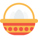 پیش‌نمایش فایل basket-carry-eggs-easter-day-celebration-gift از پک عید پاک