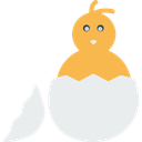 پیش‌نمایش فایل easter-day-celebration-egg-chick-baby-broken از پک عید پاک
