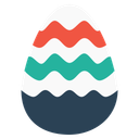 پیش‌نمایش فایل easter-egg-holiday-celebration-food-decorated-striped-waves از پک عید پاک