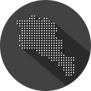 پیش‌نمایش فایل armenia-armenian-asian-country-map-navigation-location از پک کشور