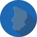 پیش‌نمایش فایل chad-african-country-map-location-navigation از پک کشور