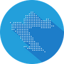 پیش‌نمایش فایل croatia-croatian-country-map-location-navigation از پک کشور