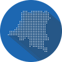 پیش‌نمایش فایل democratic-republic-of-congo-map-location-country از پک کشور