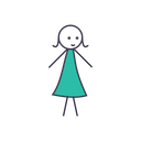 پیش‌نمایش فایل girl-stick-stickgirl-alone-happy-human از پک کارتونی عشق