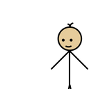 پیش‌نمایش فایل boy-stick-stickman-human-alone-happy-1 از پک کارتونی عشق