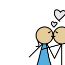 پیش‌نمایش فایل kiss-love-valentine-romance-sex-boy-girl-1 از پک کارتونی عشق