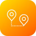 پیش‌نمایش فایل location-path-way-start-destination-map-pin-1 از پک موقعیت و پین