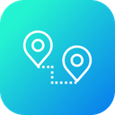 پیش‌نمایش فایل location-path-way-start-destination-map-pin از پک موقعیت و پین